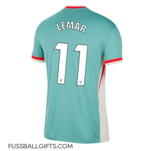 Atletico Madrid Thomas Lemar #11 Fußballbekleidung Auswärtstrikot 2024-25 Kurzarm